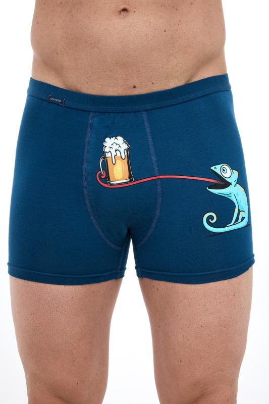 BOXERSKÉ TETOVÁNÍ J/25 Půlnoční modrá XL