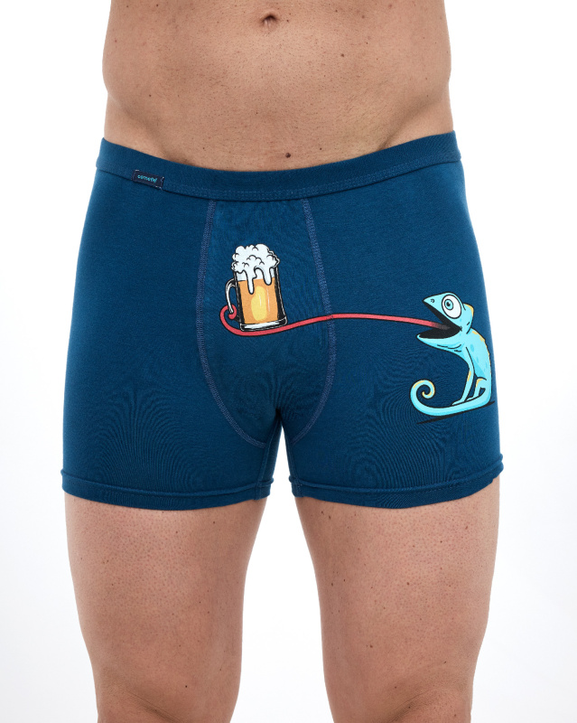 BOXERSKÉ TETOVÁNÍ J/25 Půlnoční modrá XXL