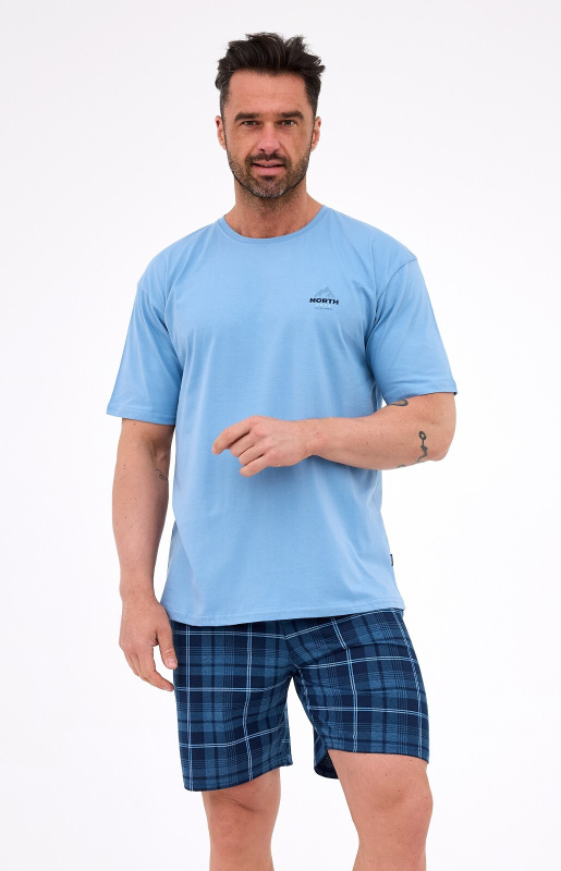 Pyžamo Cornette 326/316 North 3 kr/r S-2XL modrá M