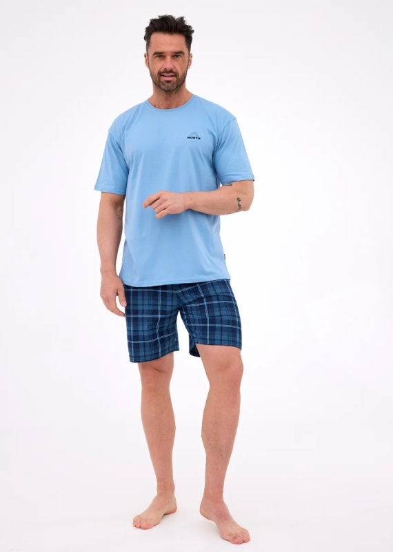 Pyžamo Cornette 326/316 North 3 kr/r S-2XL modrá XL