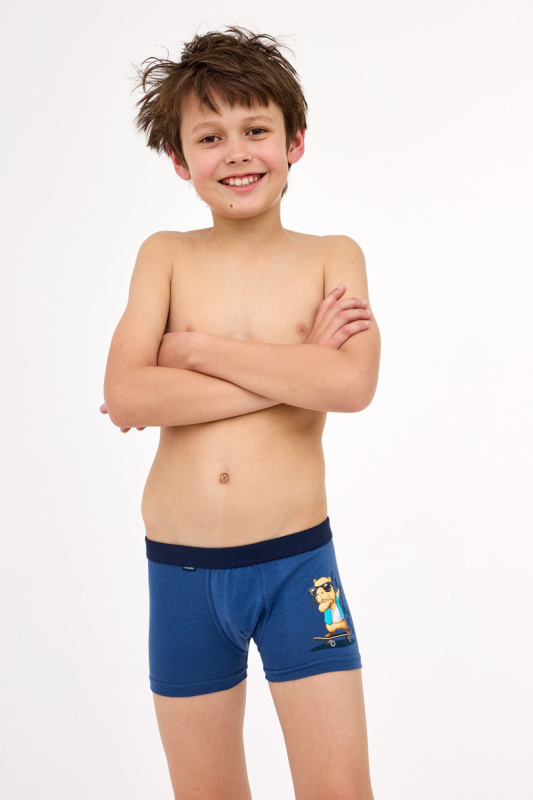 BOXERKY PRO MLÁDEŽ 700 J/25 džínovina 176