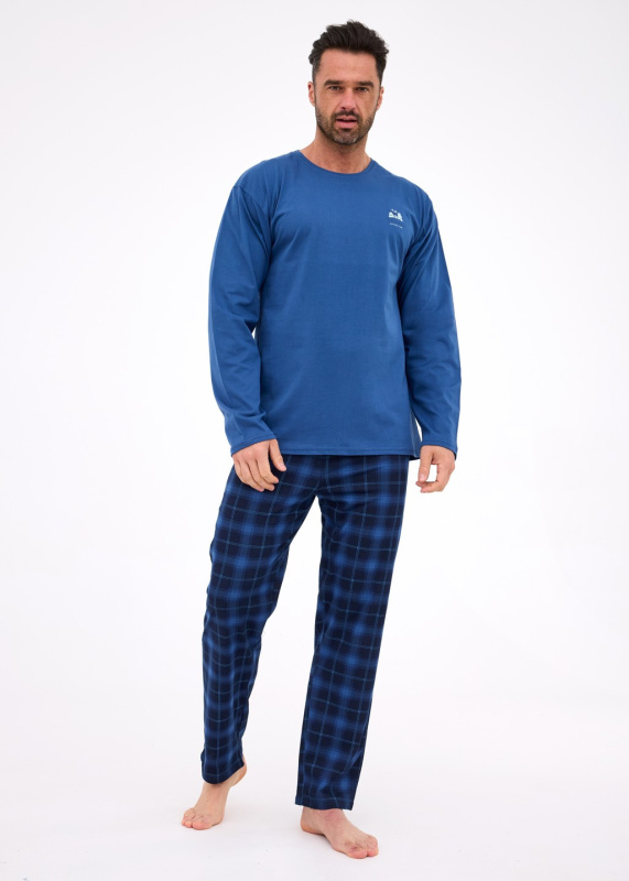 PÁNSKÉ PYŽAMO DR 124/306 DENALI 2 BIG džínovina 3XL