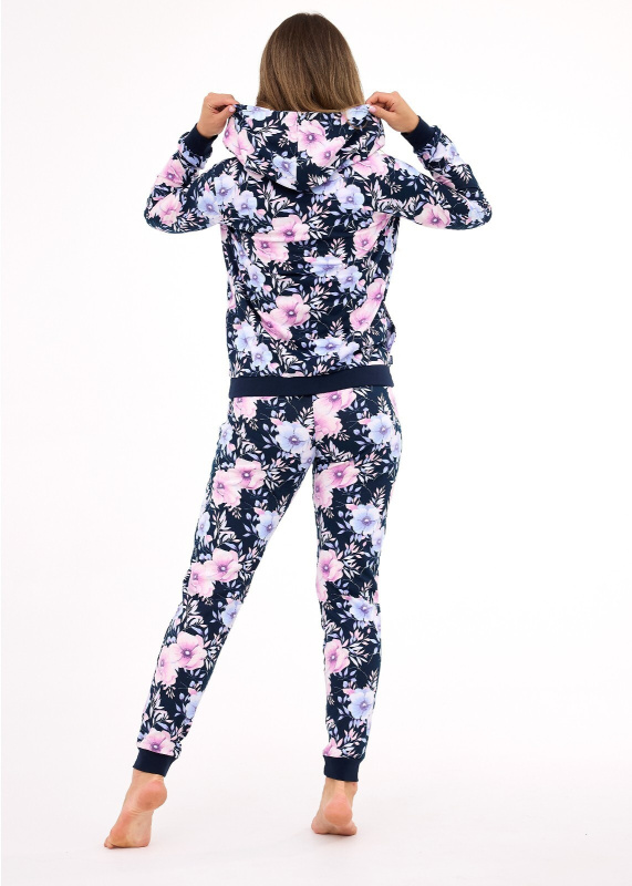 Cornette 355/464 Maddie S-XL dámské třídílné pyžamo tmavě modrá XL