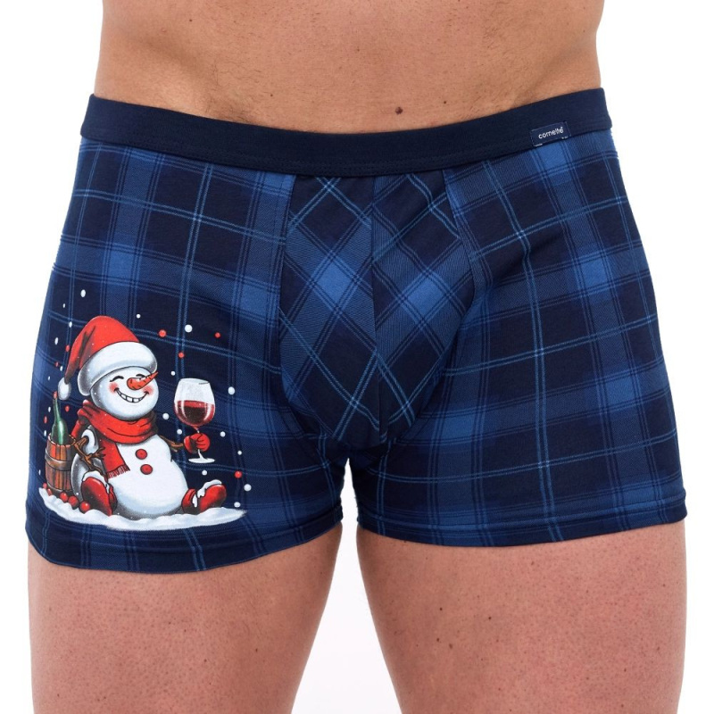 Pánské boxerky 007/80 Toast - CORNETTE tmavě modrá M