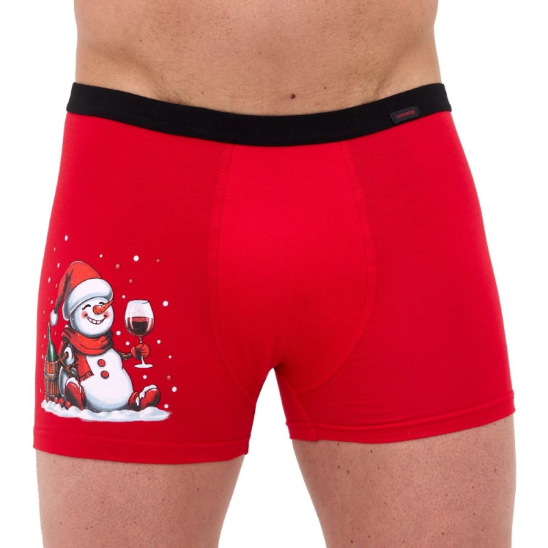 Pánské boxerky 007/51 Toast2 - CORNETTE červená M