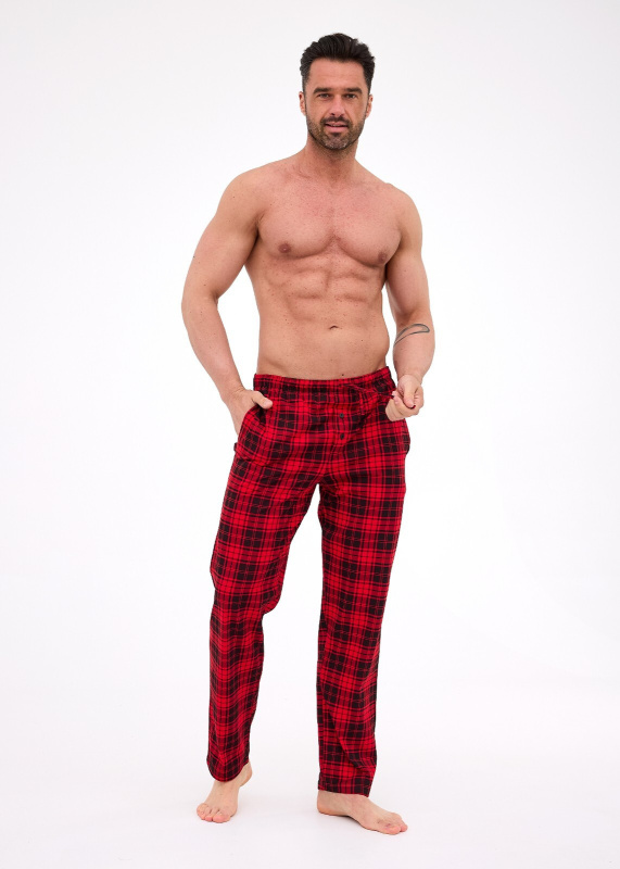 Pánské pyžamové kalhoty Cornette 691/60 3XL-5XL Ruda 4XL