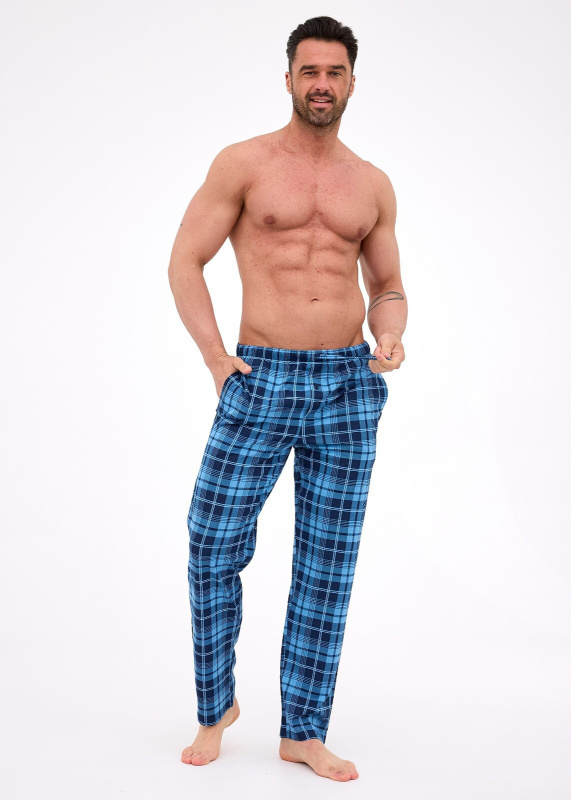 Cornette 691/62 3XL-5XL pánské pyžamové kalhoty vícebarevné 4XL
