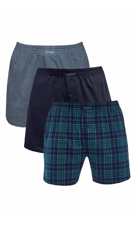 Trenýrky Cornette classic 945/10 3 pack Barva: Vícebarevná, Velikost: M