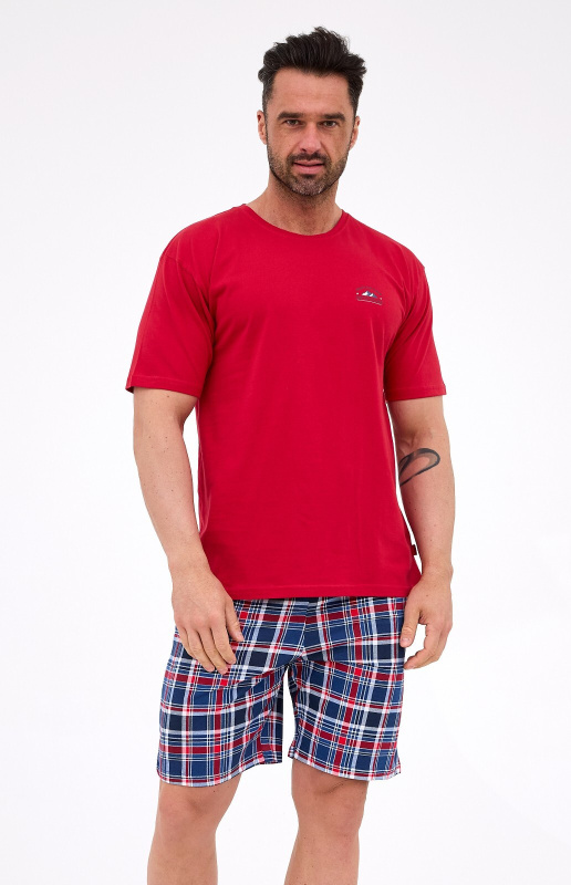Pyžamo Cornette 326/313 Ready 4 kr/r S-2XL pánské kaštanové M