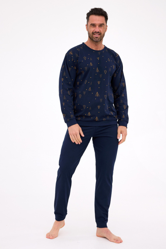 PÁNSKÉ PYŽAMO DR 457/299 NIGHT 3 GRANÁT XXL