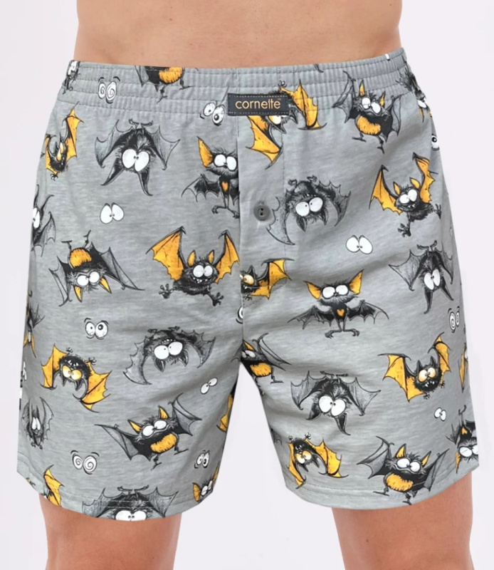 BOXERKY CLASSIC J/25 šedá M