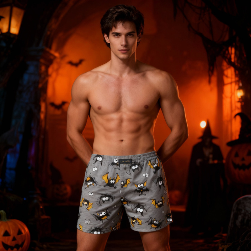 BOXERKY CLASSIC J/25 šedá L