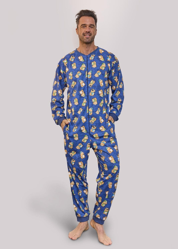 Kombinéza Cornette 196/319 Capybara 2 S-2XL džínovina L