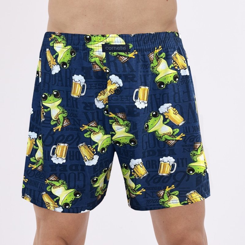 Trenýrky Cornette classic 001/183 Barva: Modrá, Velikost: 5XL