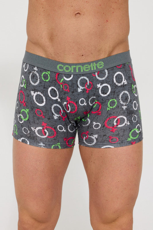 Boxerky Cornette High Emotion 508/165 Barva: Šedá, Velikost: L