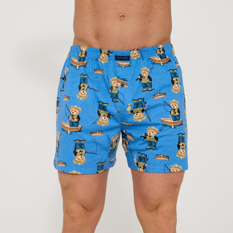 Trenýrky Cornette classic 001/188 Barva: Modrá, Velikost: L