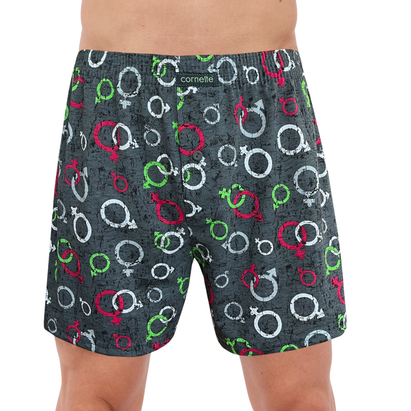 Trenýrky Cornette classic 001/190 Barva: Šedá, Velikost: 2XL