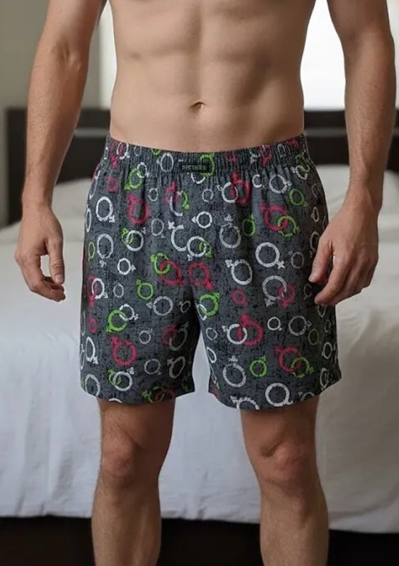 Trenýrky Cornette classic 001/190 Barva: Šedá, Velikost: 3XL