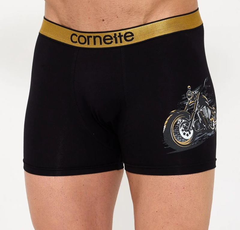 Boxerky Cornette High Emotion 508/167 Barva: Černá, Velikost: XL