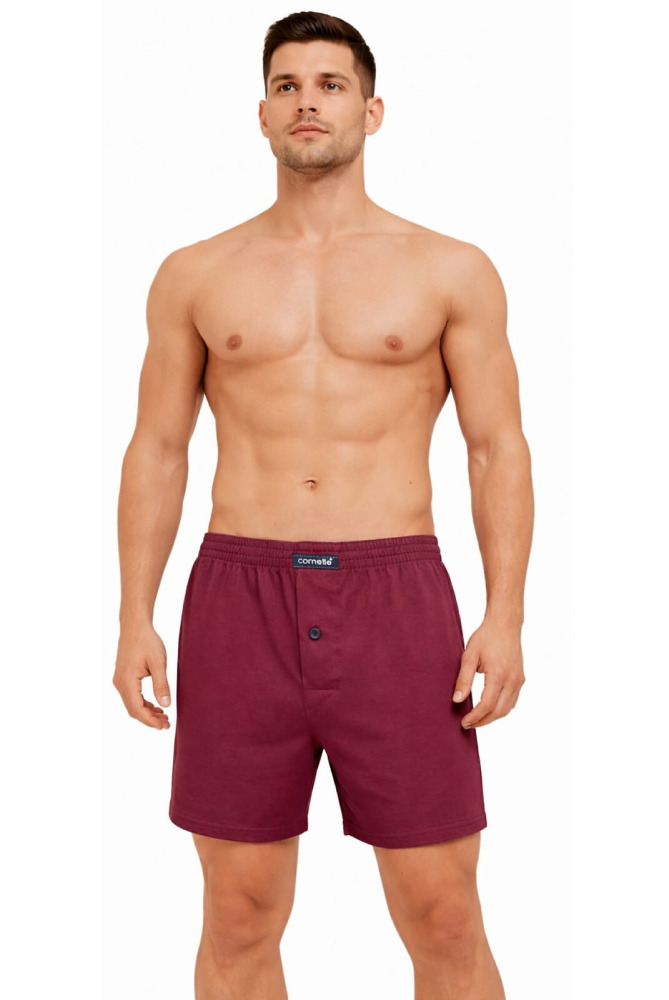 Boxerky Cornette Comfort 003/04 S-2XL kaštanové S