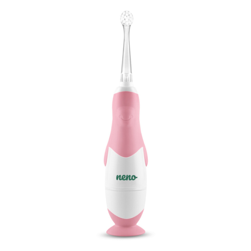 NENO Denti Pink bateriový dětský zubní kartáček 3 m+ 1 ks