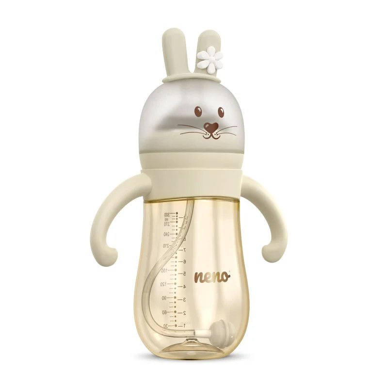 NENO Mio 6 m+ kojenecká láhev Cream 300 ml