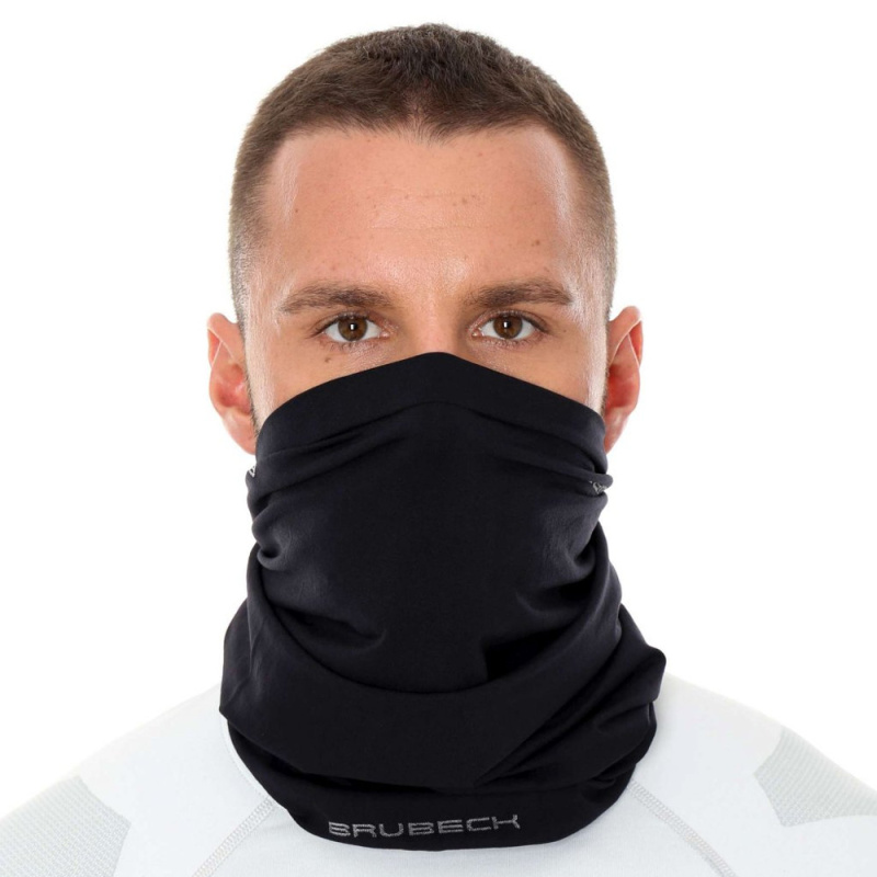 Multifunkční šátek Brubeck Athletic černá L/XL