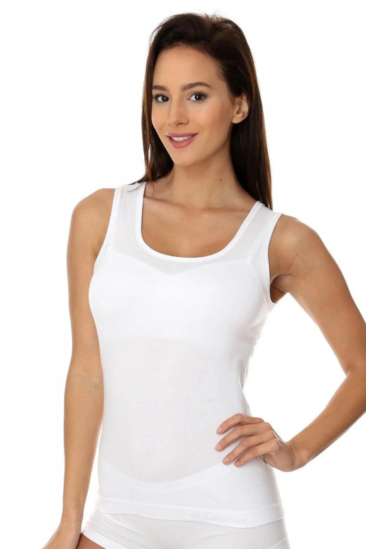 Dámská košilka 00510A white - BRUBECK Bílá S