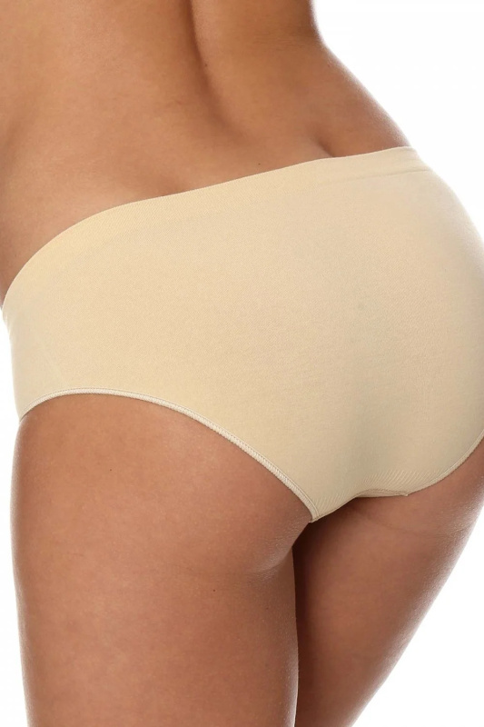 Dámské brazilky 00043A beige - BRUBECK Béžová S