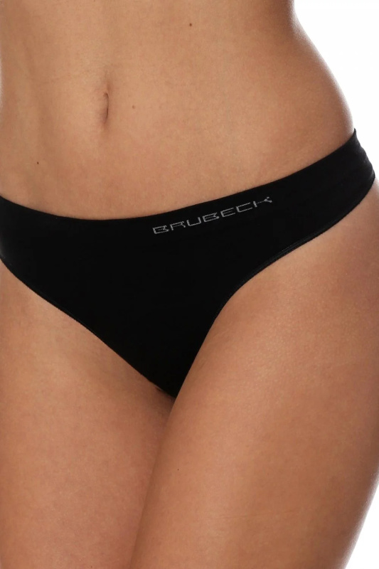 Dámská tanga 00182A black - BRUBECK černá L