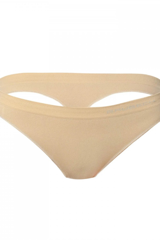 Dámská tanga 00182A beige - BRUBECK béžová M