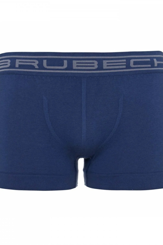 Pánské boxerky 10050A indygo - BRUBECK XL