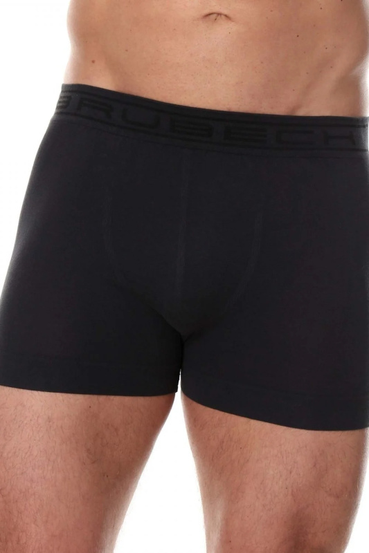 Pánské boxerky 00501A dark graphite - BRUBECK grafitová L