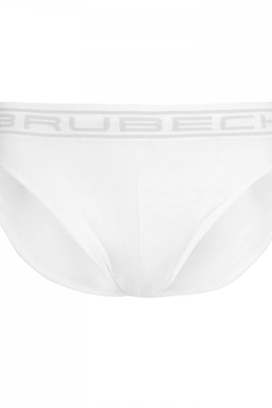 Pánské slipy 00290A white - BRUBECK bílá L