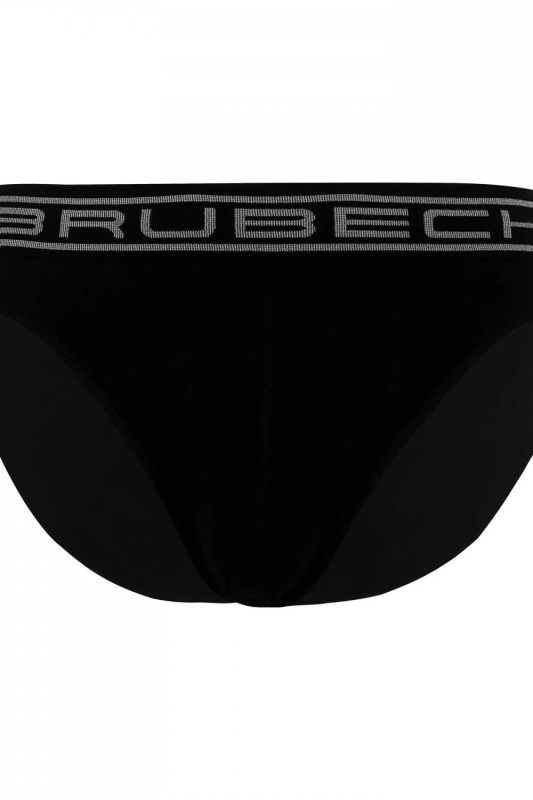 Pánské slipy 00290A black - BRUBECK černá M
