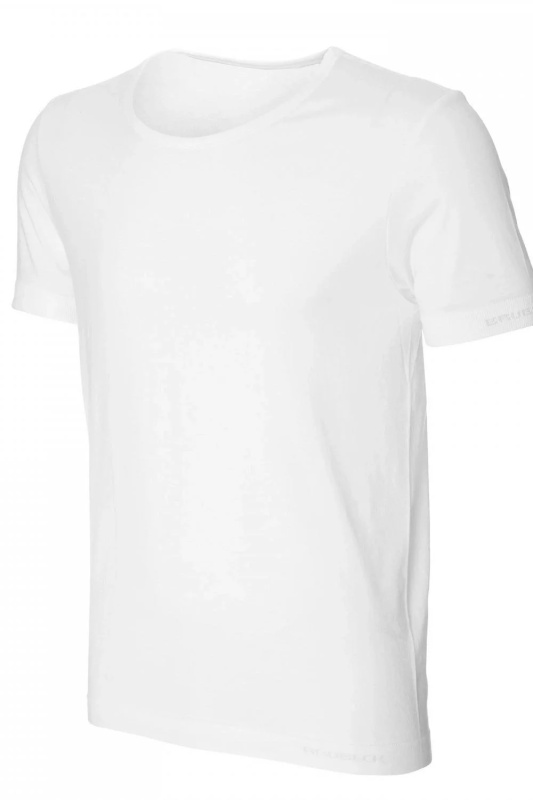 Pánské tričko 00990A white - BRUBECK Bílá XL