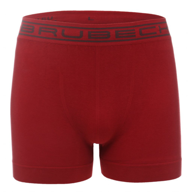 Pánské boxerky Brubeck Cotton Comfort Dark Red XXL