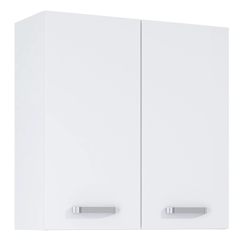 Maximus Závěsná koupelnová skříňka Eve, 2 dvířka, lesklá bílá, 60 cm