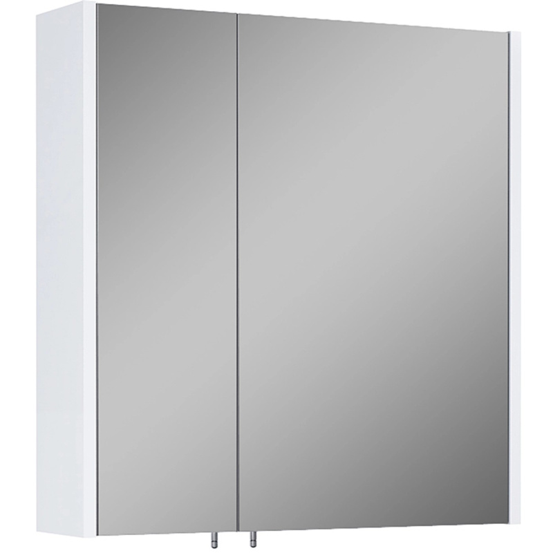 Maximus Zrcadlová skříňka Cheese, 2 dvířka, bílá, 60 cm