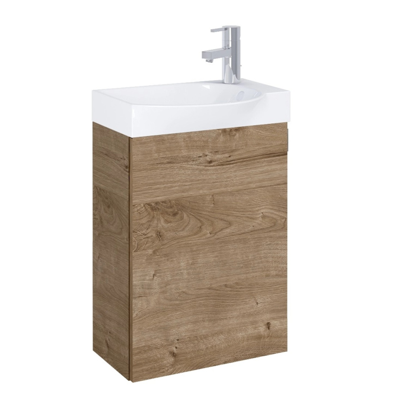 Elita Umyvadlový set Rave, 1 dvířka, dub Canela, 45,2 x 68 x 34,1 cm
