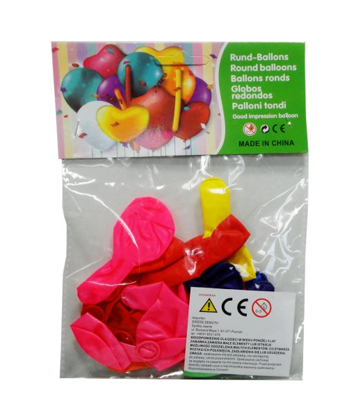 Metalické balónky – sada 20 ks