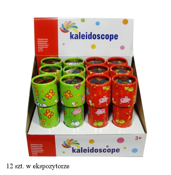 Kaleidoskop s otočnou hlavicí