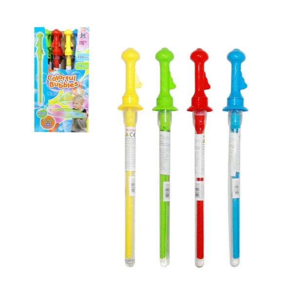 Bublifuk meč – barevný meč na bubliny