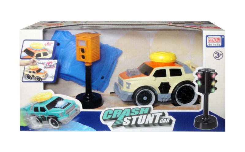 Terénní auto se zvukem a světlem s odpalovačem a radarem