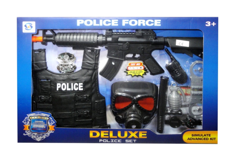 Policejní sada s polským hlasovým modulem