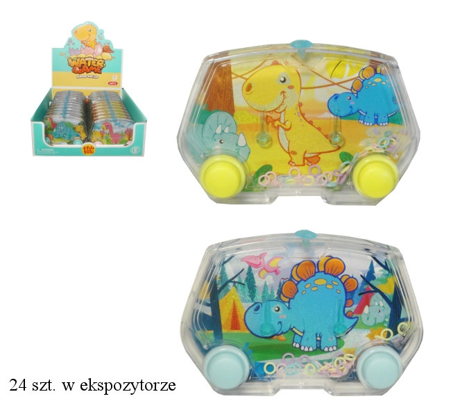 Vodní hra s dinosaury – kapesní hračka na postřeh a jemnou motoriku