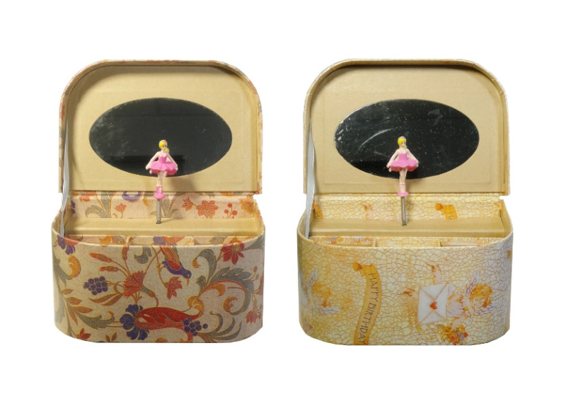 Hrací šperkovnice pro dívky s melodií Pro Elišku