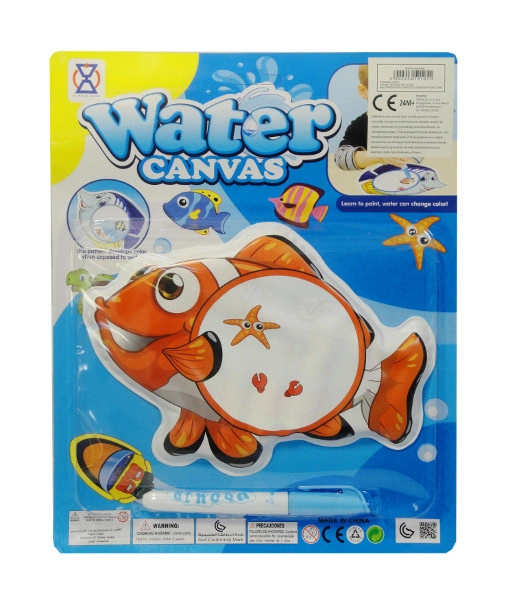 Koupací knížka měnící barvy s vodním fixem