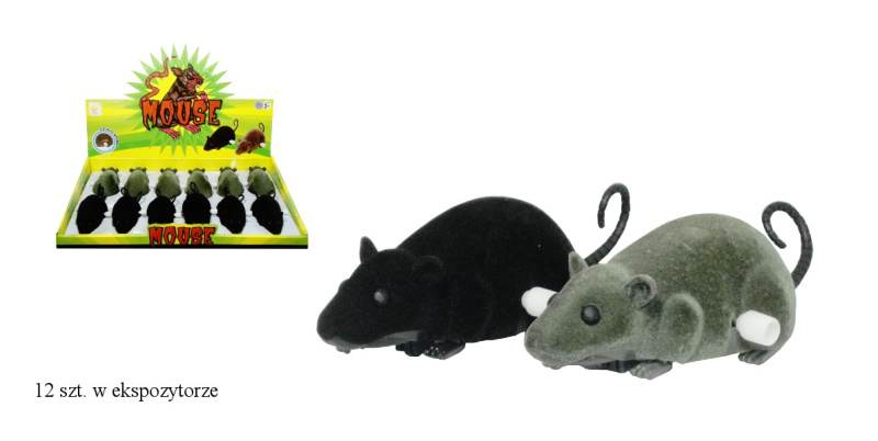 Natahovací myška – mechanická hračka pro děti