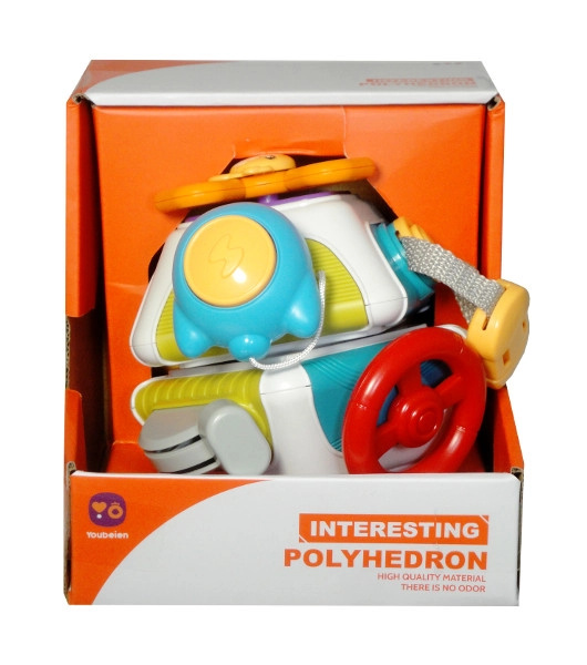 Senzorická edukační kostka 10v1 pro malé děti